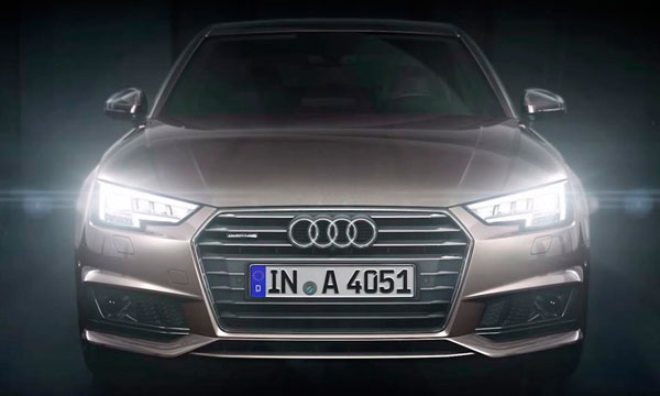 Audi показала фары нового поколения A4