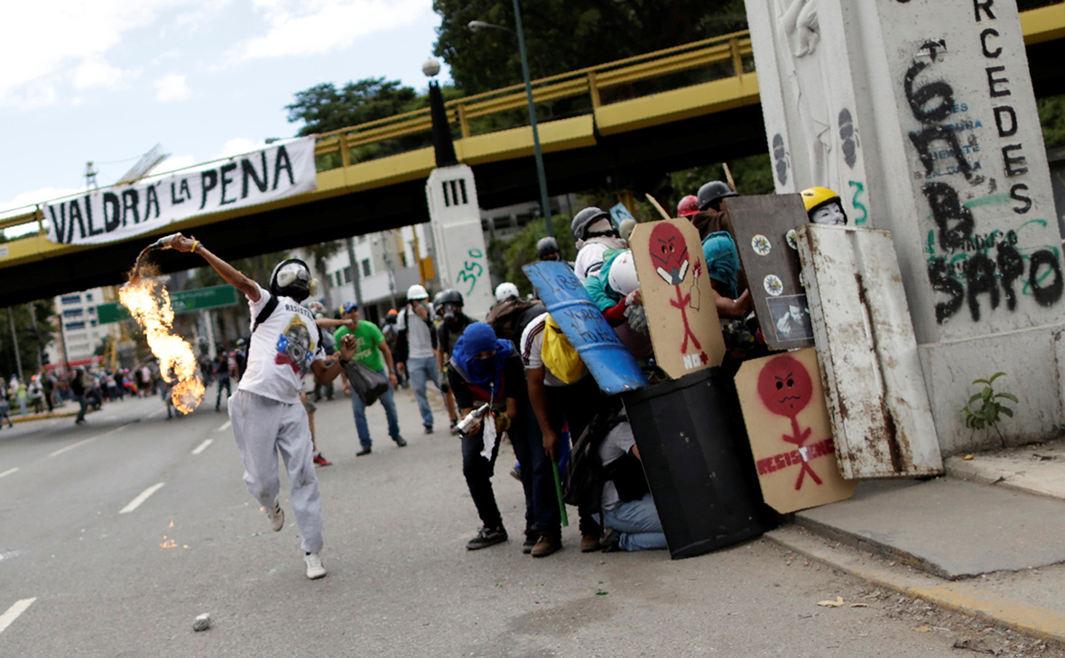 Акция протеста в Венесуэле. Июль 2017 года


