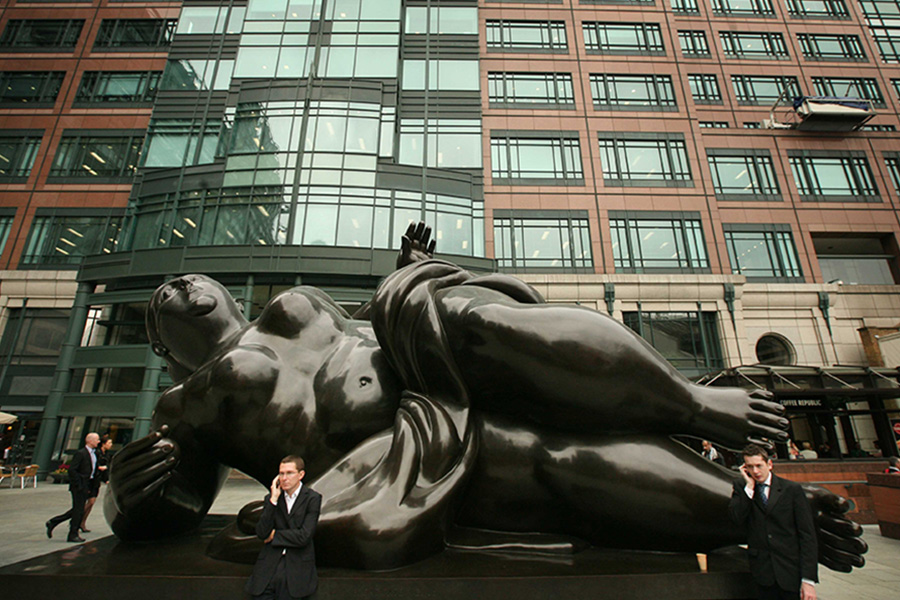 Скульптура &laquo;Бродгейтская Венера&raquo;, Лондон, Англия