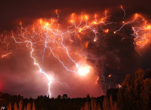 Проснувшийся вулкан превратил юг Чили в настоящий ад