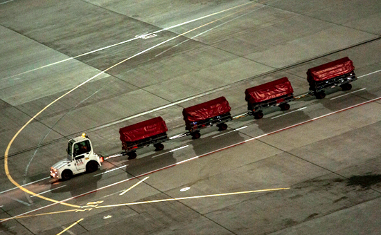 Транспортировка багажа в аэропорту Внуково


