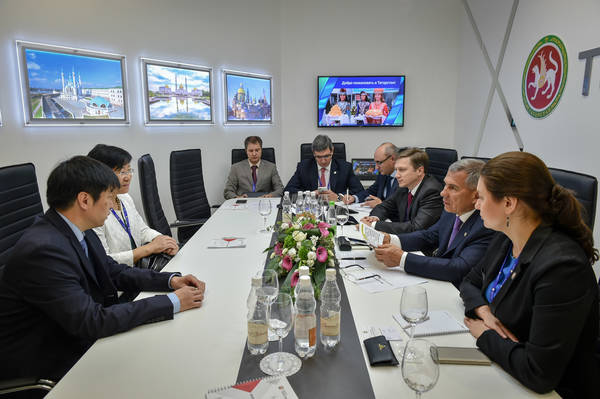 Рустам Минниханов: Татарстану нужно наращивать связи с китайским бизнесом