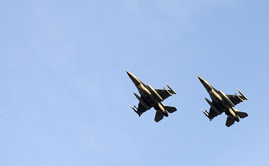 Истребители&nbsp;F-16 ВВС Бельгии


