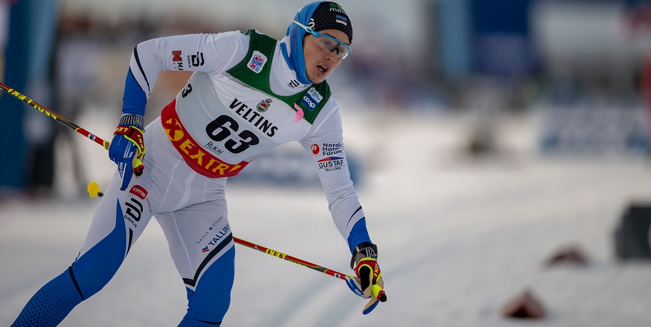 Лыжник сборной Эстонии Андреас Веерпалу