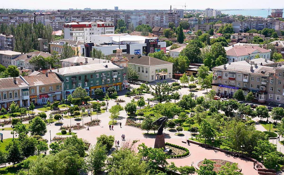 Вид на Бердянск