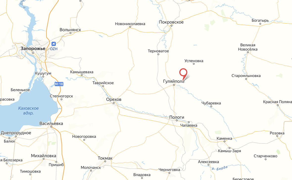 сервис «Яндекс.Карты»