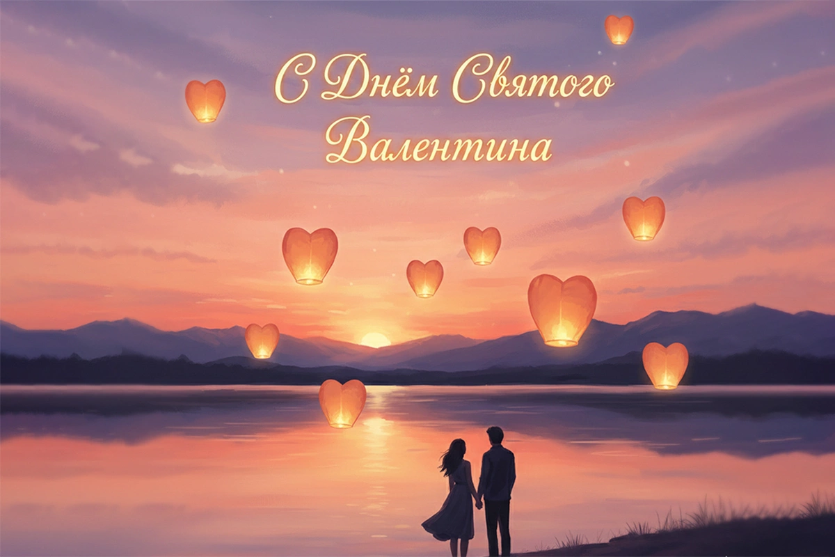 Открытки на День святого Валентина. 25 вариантов для поздравления близких