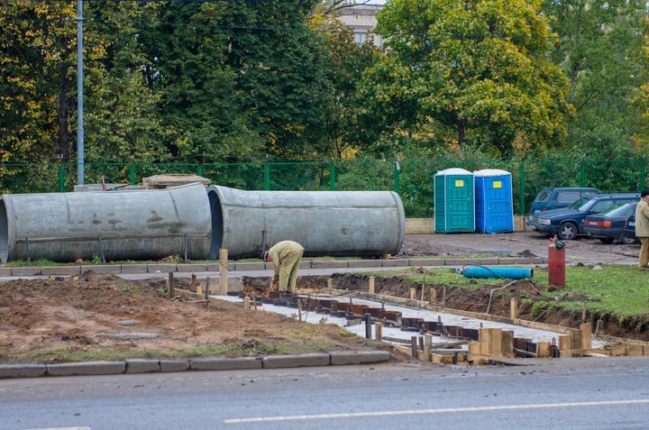 В Москве перекрыли Мичуринский проспект ради нового метро 