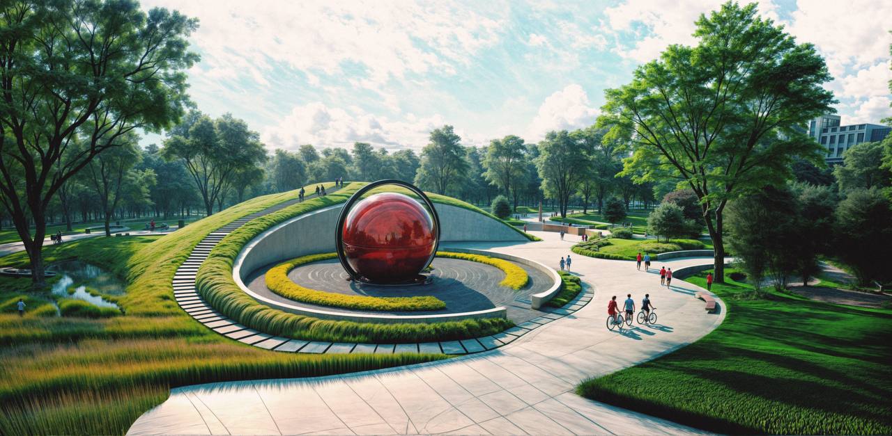 В Благовещенске реконструируют парк за 3,4 млрд в рамках ГЧП