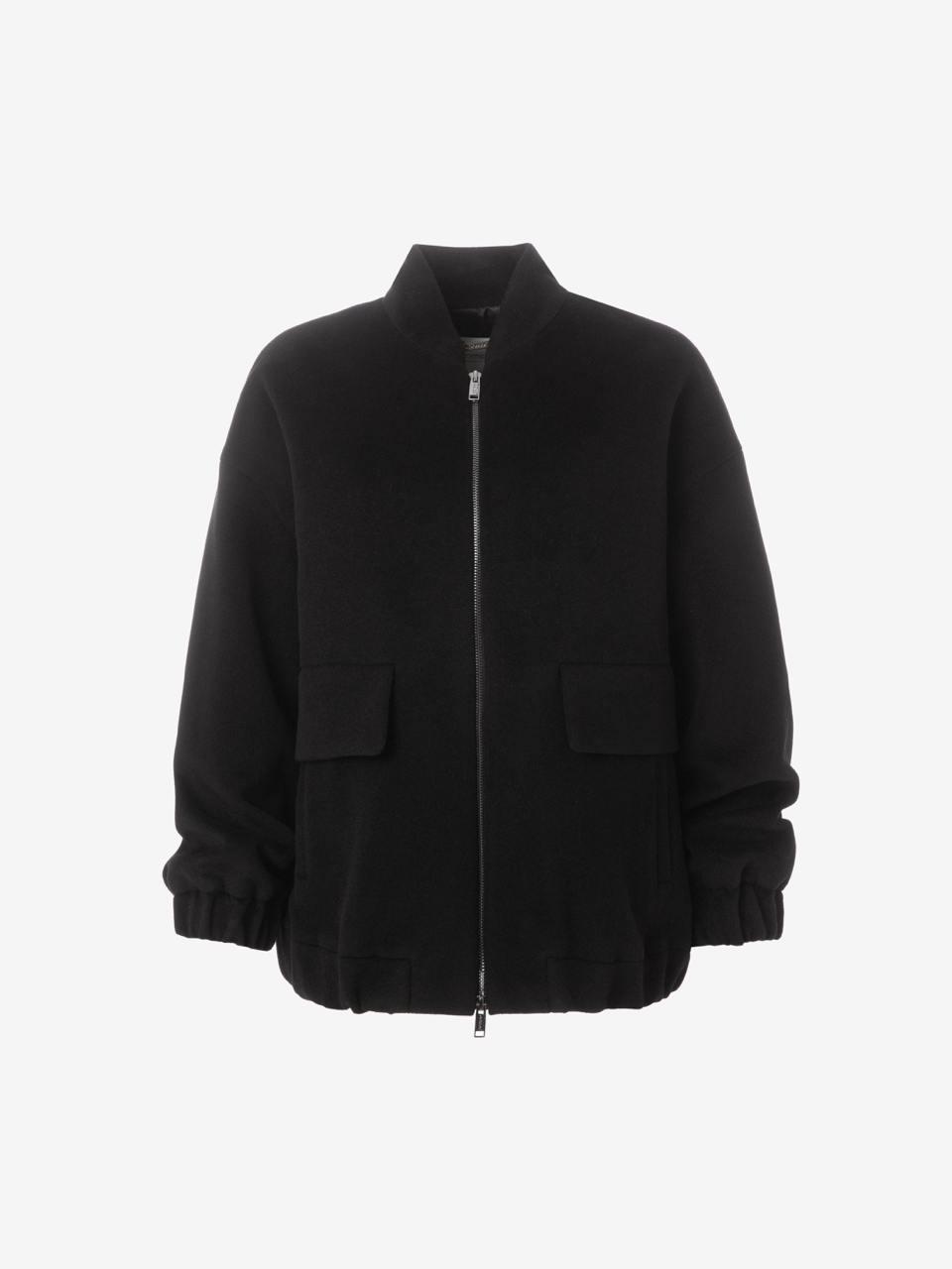 Куртка-бомбер из шерсти альпака бэби сури, Pompa