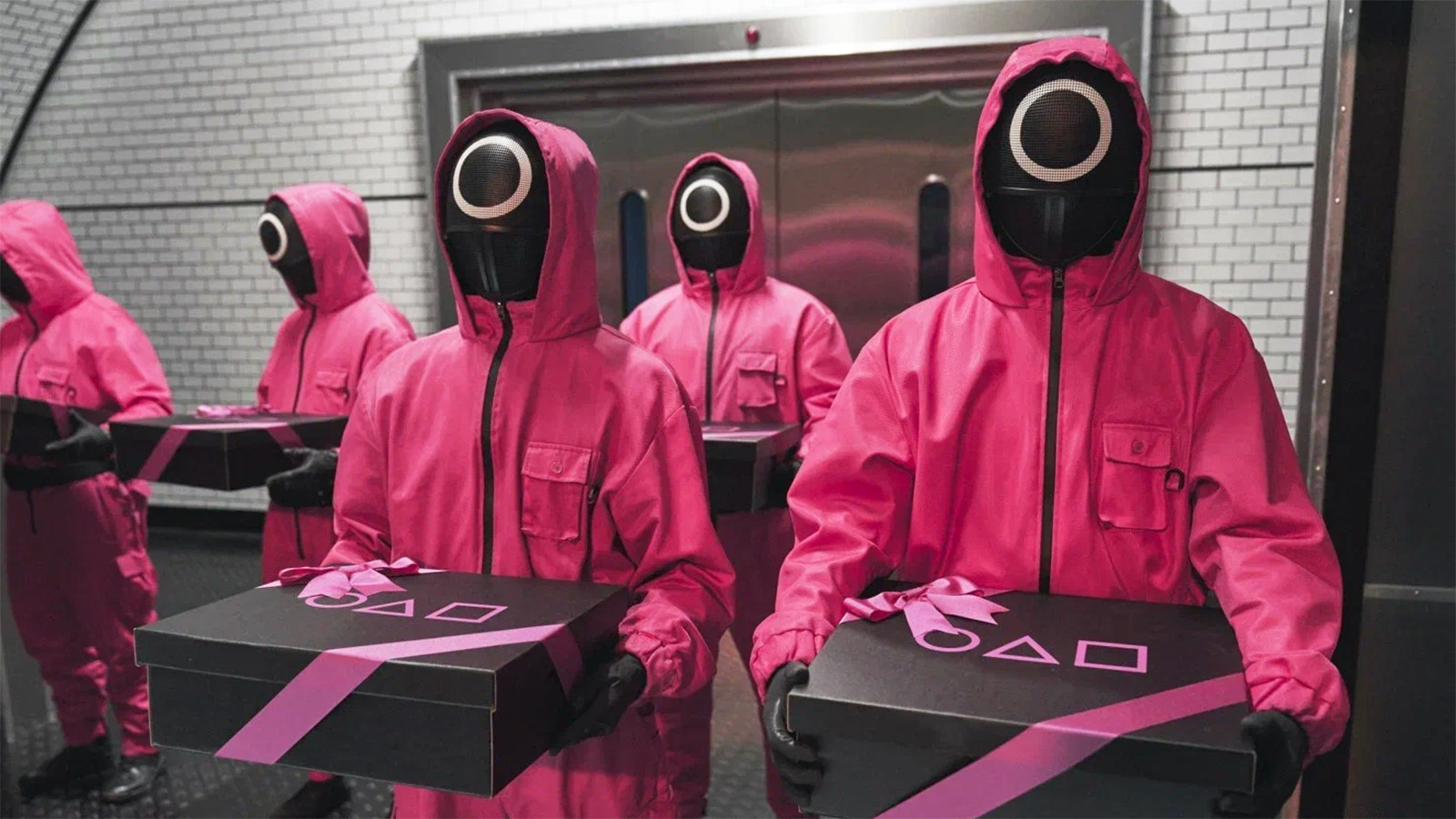 Кадр из сериала «Игра в кальмара»