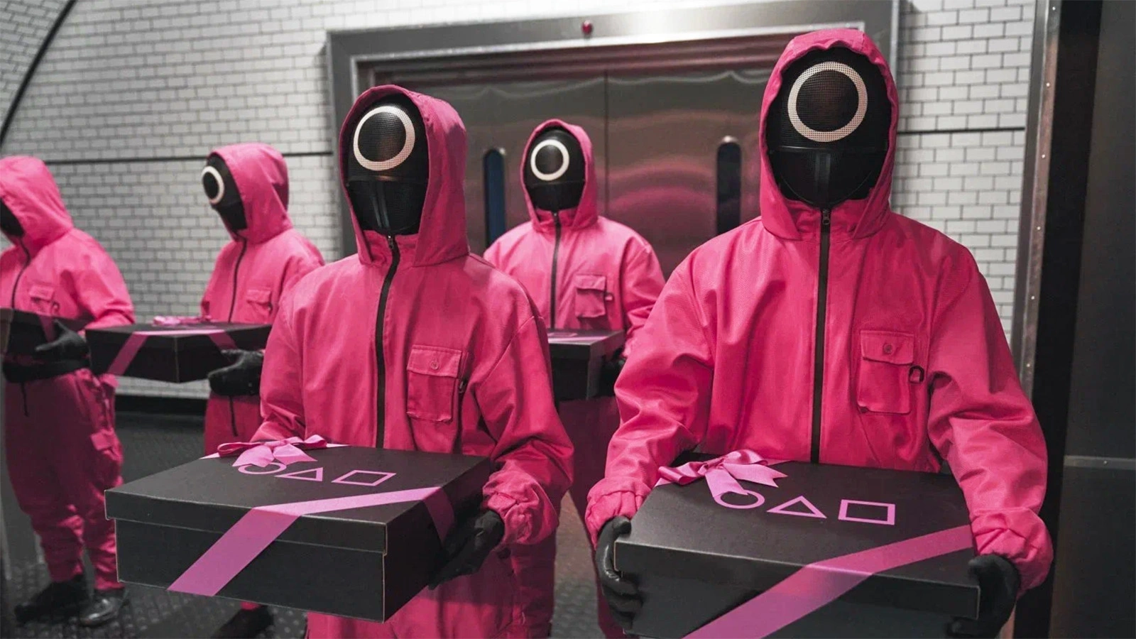 Кадр из сериала «Игра в кальмара»