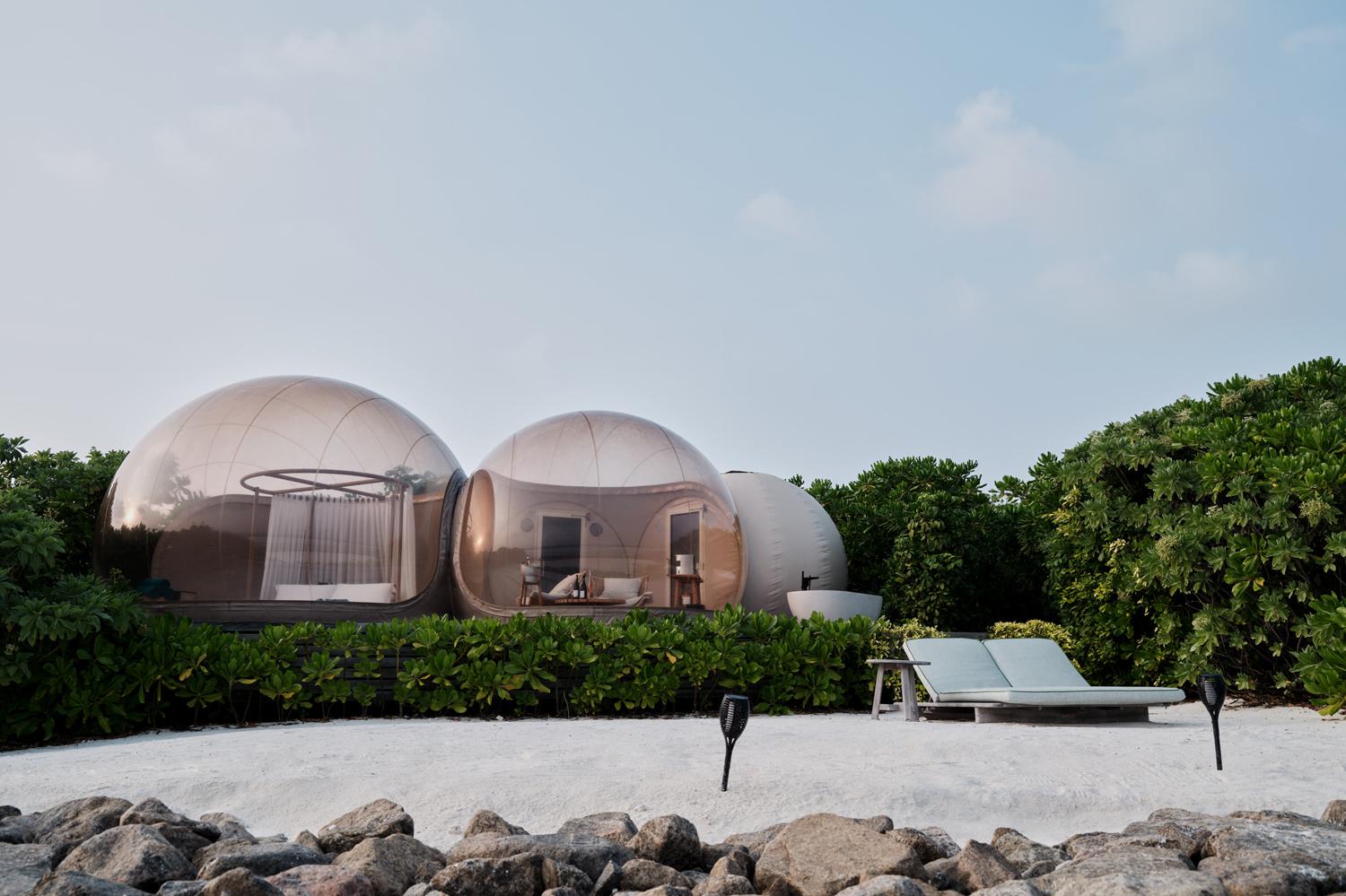 Номер Beach Bubble отеля&nbsp;Finolhu