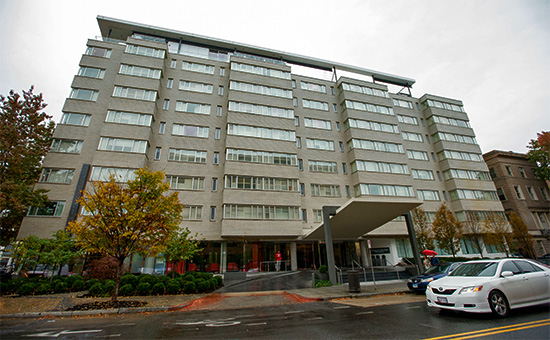 Отель&nbsp;Dupont Circle в Вашингтоне, где было обнаружено тело Михаила Лесина


