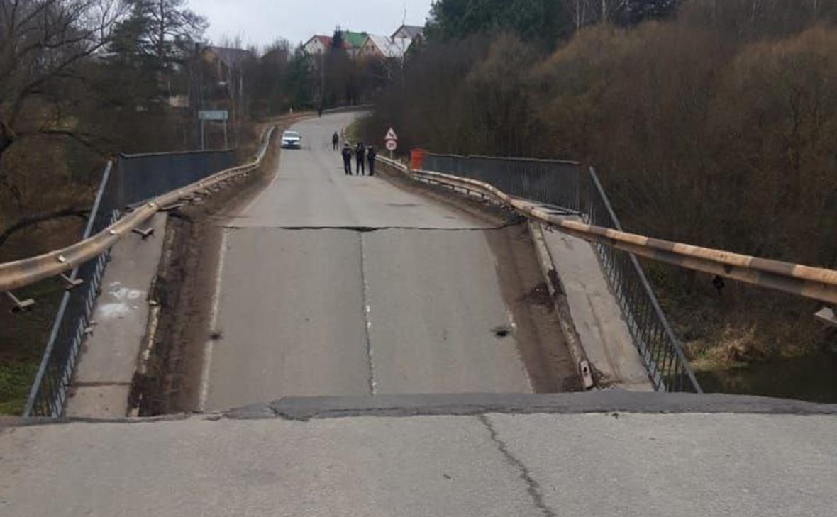 В Подольске завели уголовное дело из-за обрушения моста — РБК