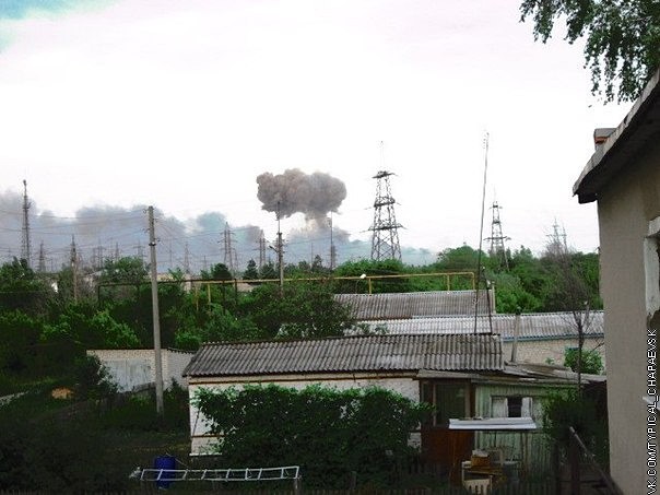 Взрывы на полигоне в Чапаевске