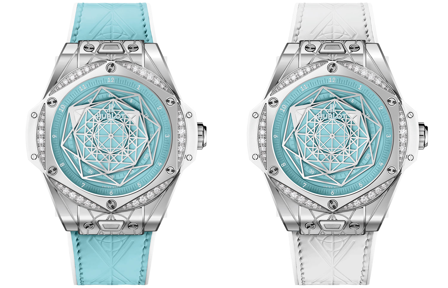 Часы Hublot Big Bang Sang Bleu Steel Turquoise Special Edition