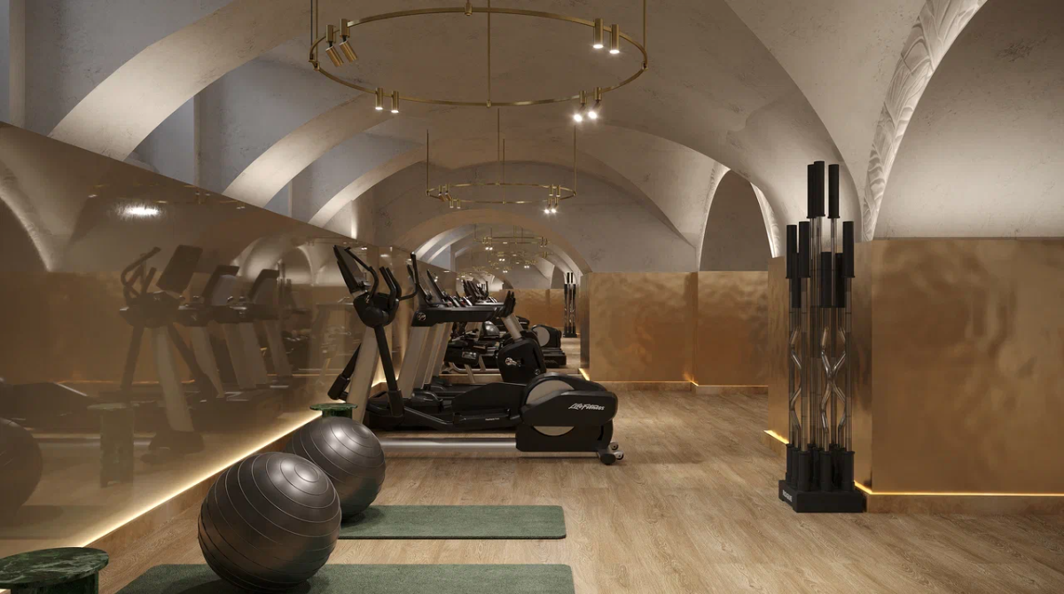 В клубных особняках &laquo;Ильинка 3/8&raquo; фитнес&nbsp;&mdash; в 160 м от Красной площади