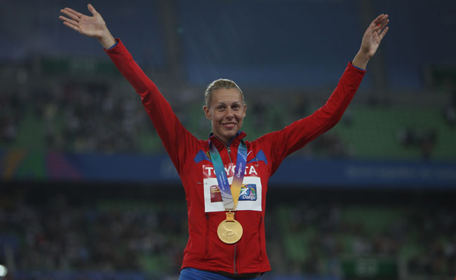 Россиянка Татьяна Чернова показала лучший результат на чемпионате мира 2011 года в семиборье