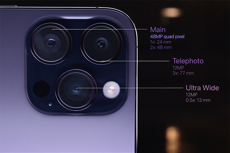 Представители Apple сделали особый акцент в презентации на камеру iPhone 14 Pro&nbsp;&mdash; 48 мегапикселей