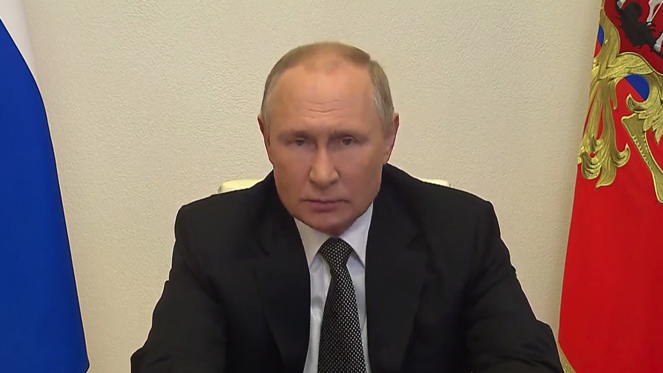 Путин ввел уровень «среднего реагирования» в 8 приграничных регионах