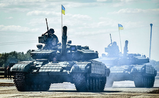 Танки украинской армии. Архивное фото
