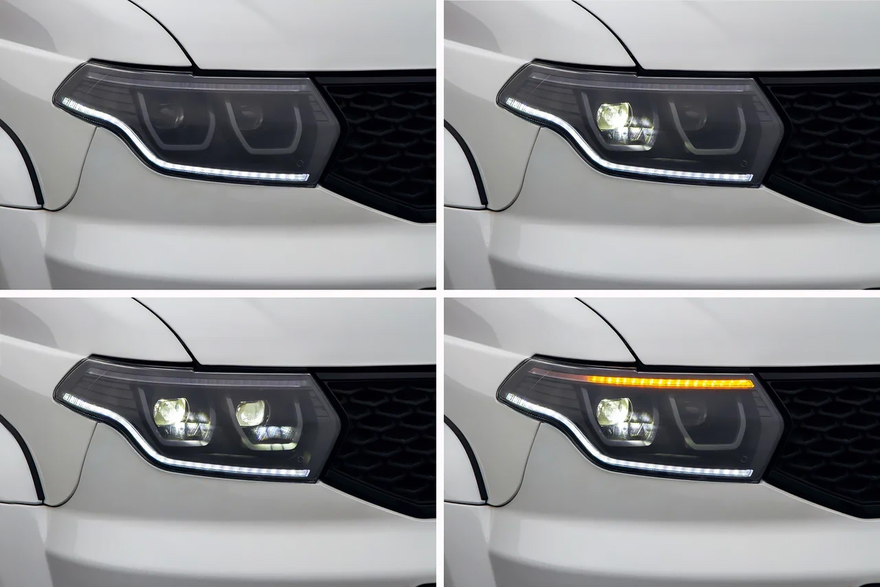 Затемненный вариант солиднее и гармонирует с разными цветами кузова