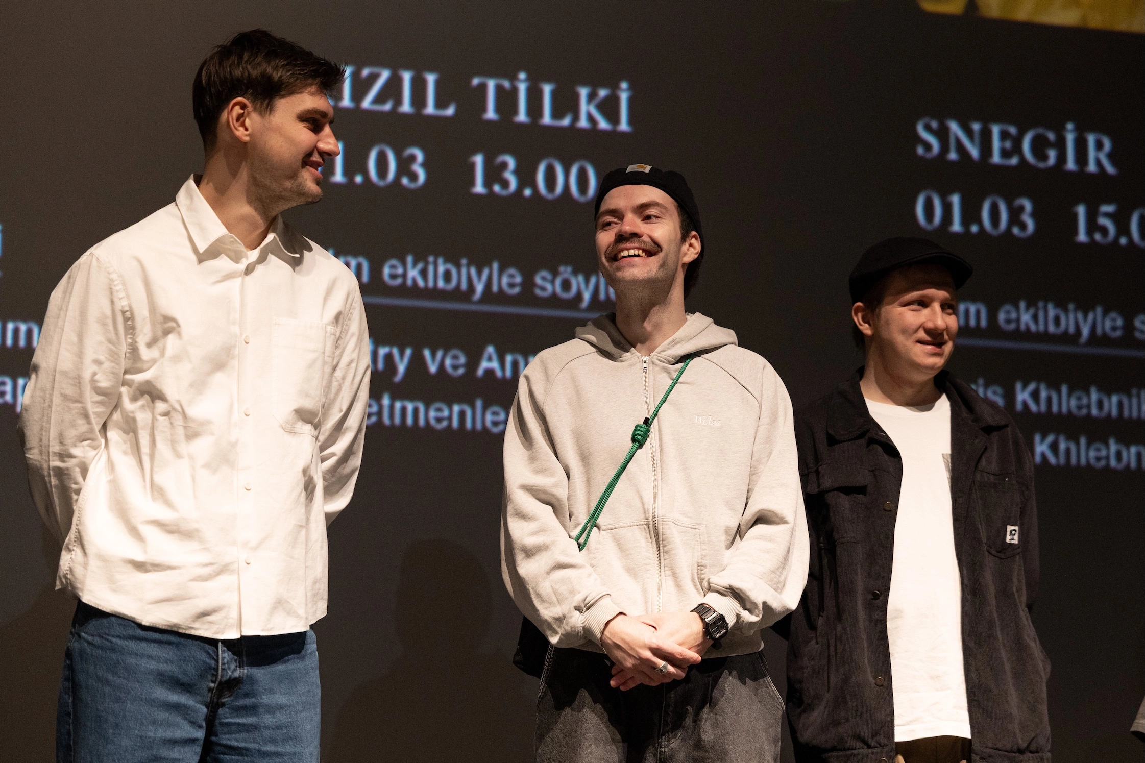 Иван Яковенко, Сергей Малкин и Денис Парамонов представляли «Здесь был Юра»