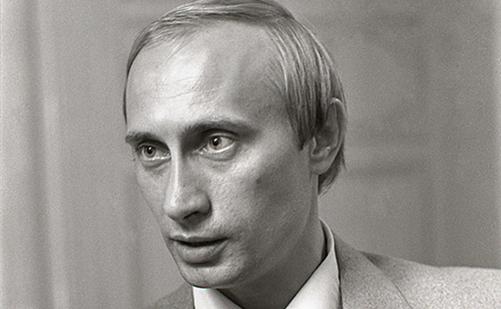 Президент России Владимир Путин в 1991 году
