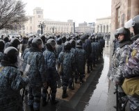 Массовые беспорядки в столице Армении 