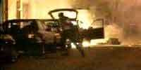 В Австрии взорвалась машина от зажигалки