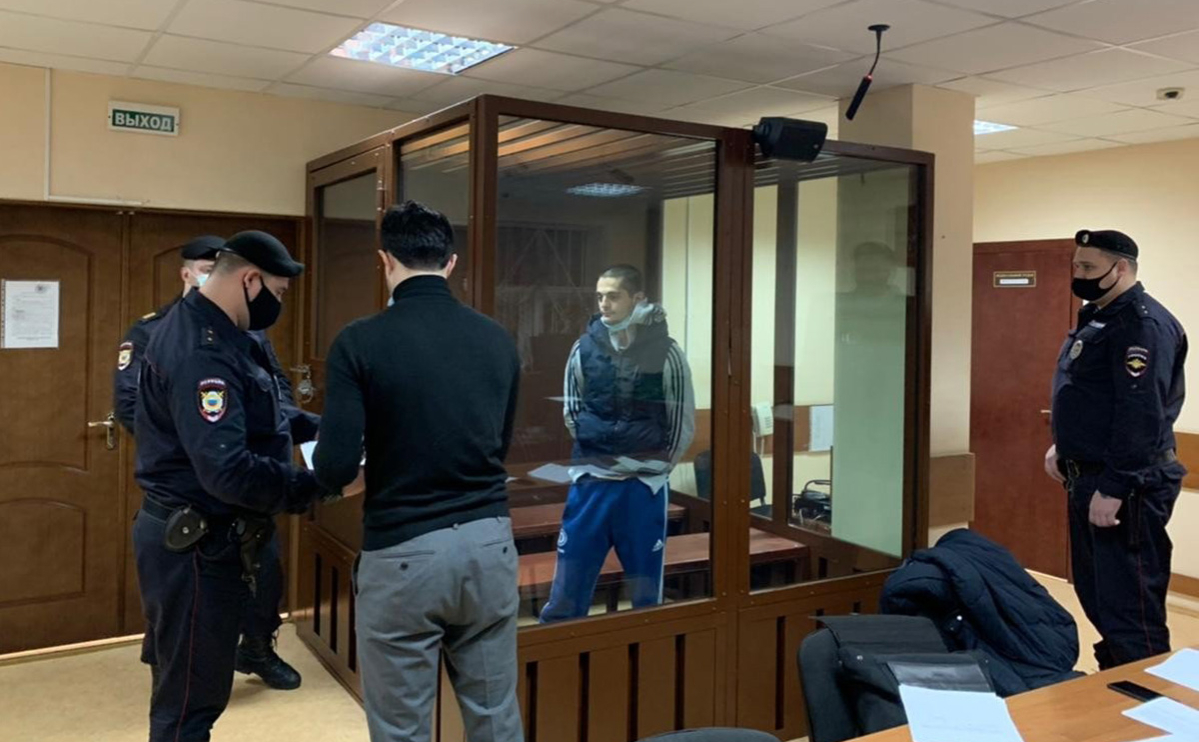 Сайд-Мухаммад Джумаев в зале Пресненского районного суда