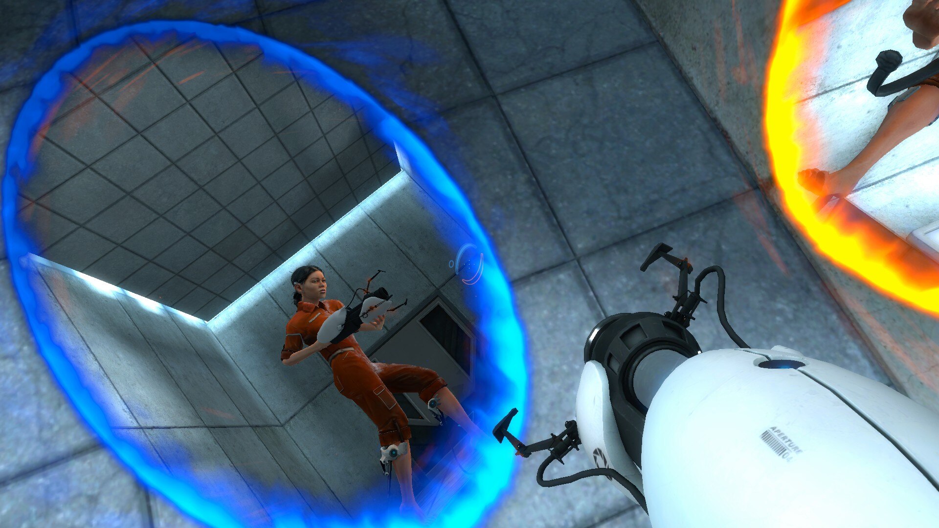 Скриншот из игры Portal

