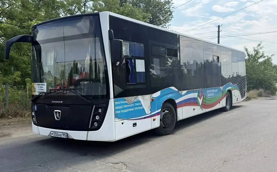 Украинский дрон атаковал пассажирский автобус в Запорожской 