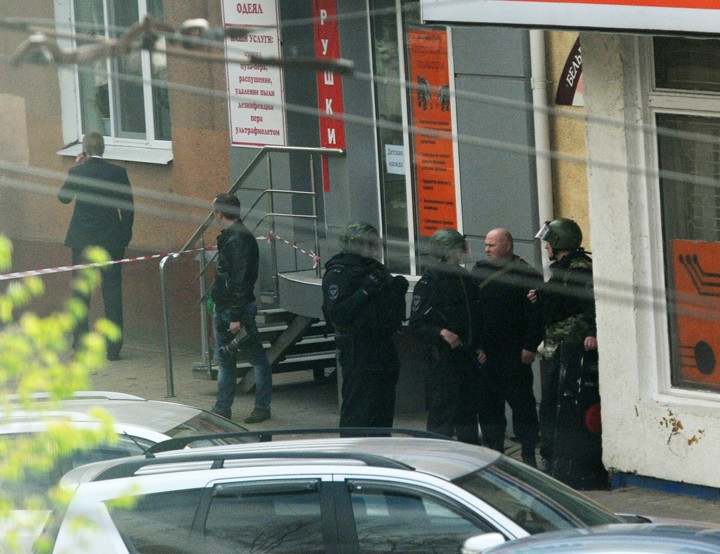 Захватчик банка "Западный" в Белгороде сдался полиции