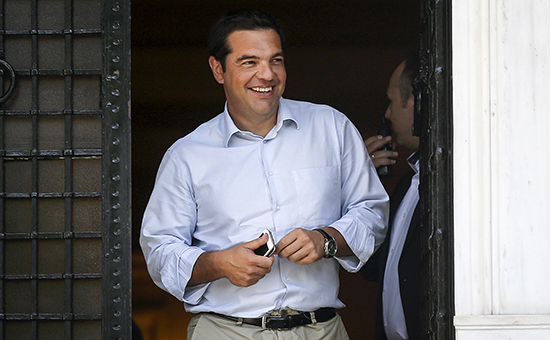 Премьер-министр Греции Алексис Ципрас