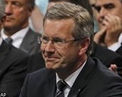 Президентом Германии избран Кристиан Вульф