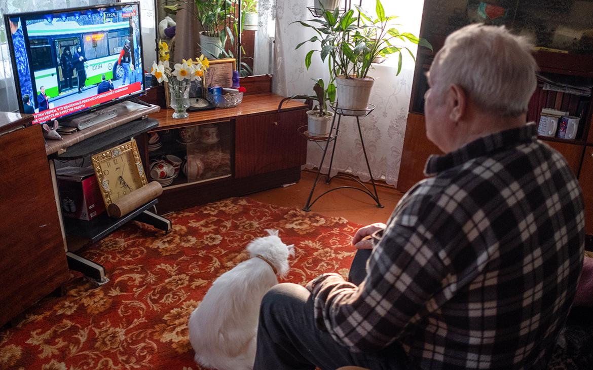 Как россияне смотрели телевизор в 2022 году. Инфографика
