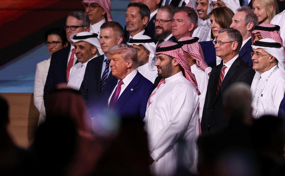 Дональд Трамп на бизнес-форуме в Саудовской Аравии