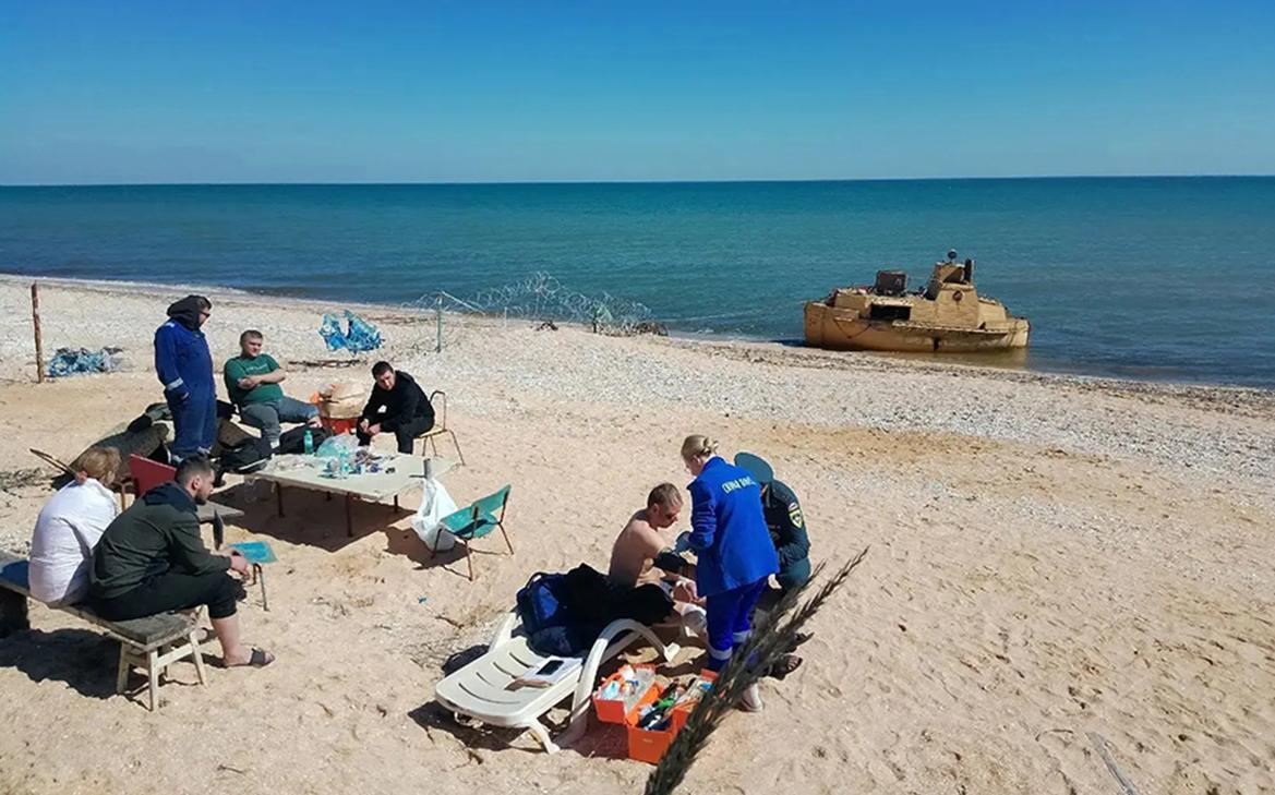 В Азовском море потерпел крушение сухогруз с пшеницей