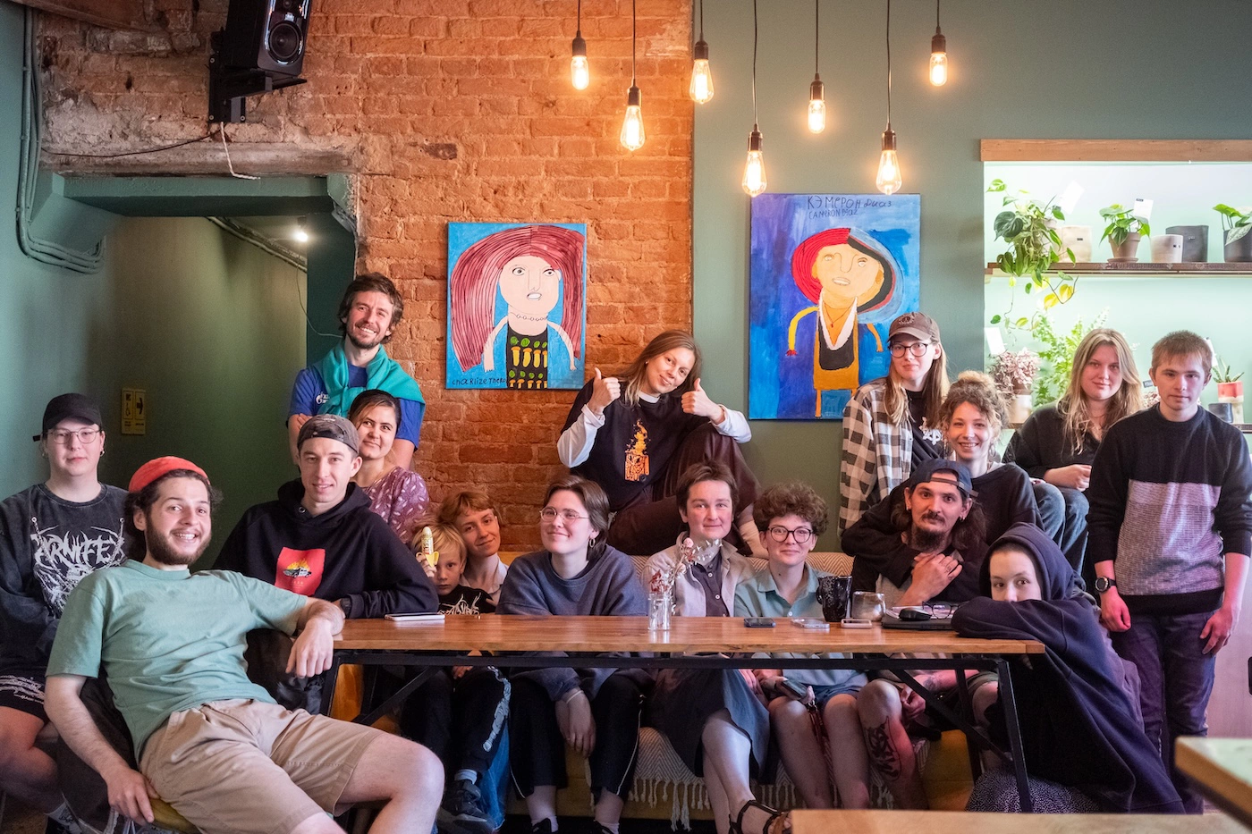 Команда кафе «Огурцы»
