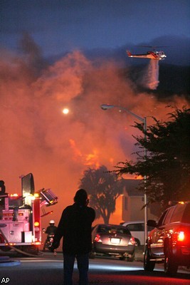 Мощный взрыв возле Сан-Франциско