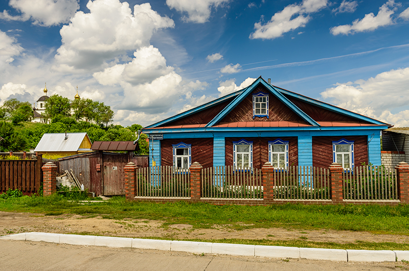 Традиционный деревянный дом, Свияжск
