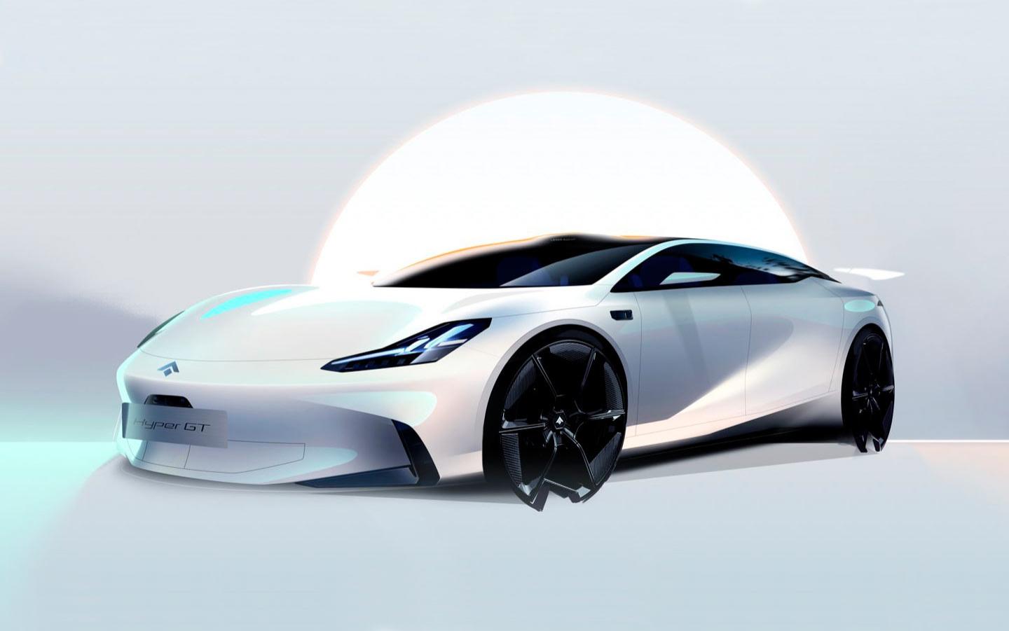 GAC представит новый суперкар Aion Hyper GT на автосалоне Гуанчжоу в Кита