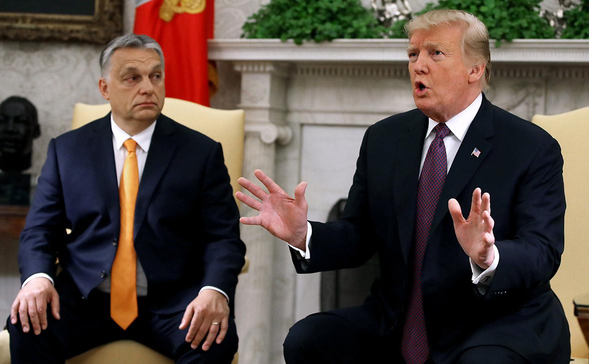 Виктор Орбан и Дональд Трамп