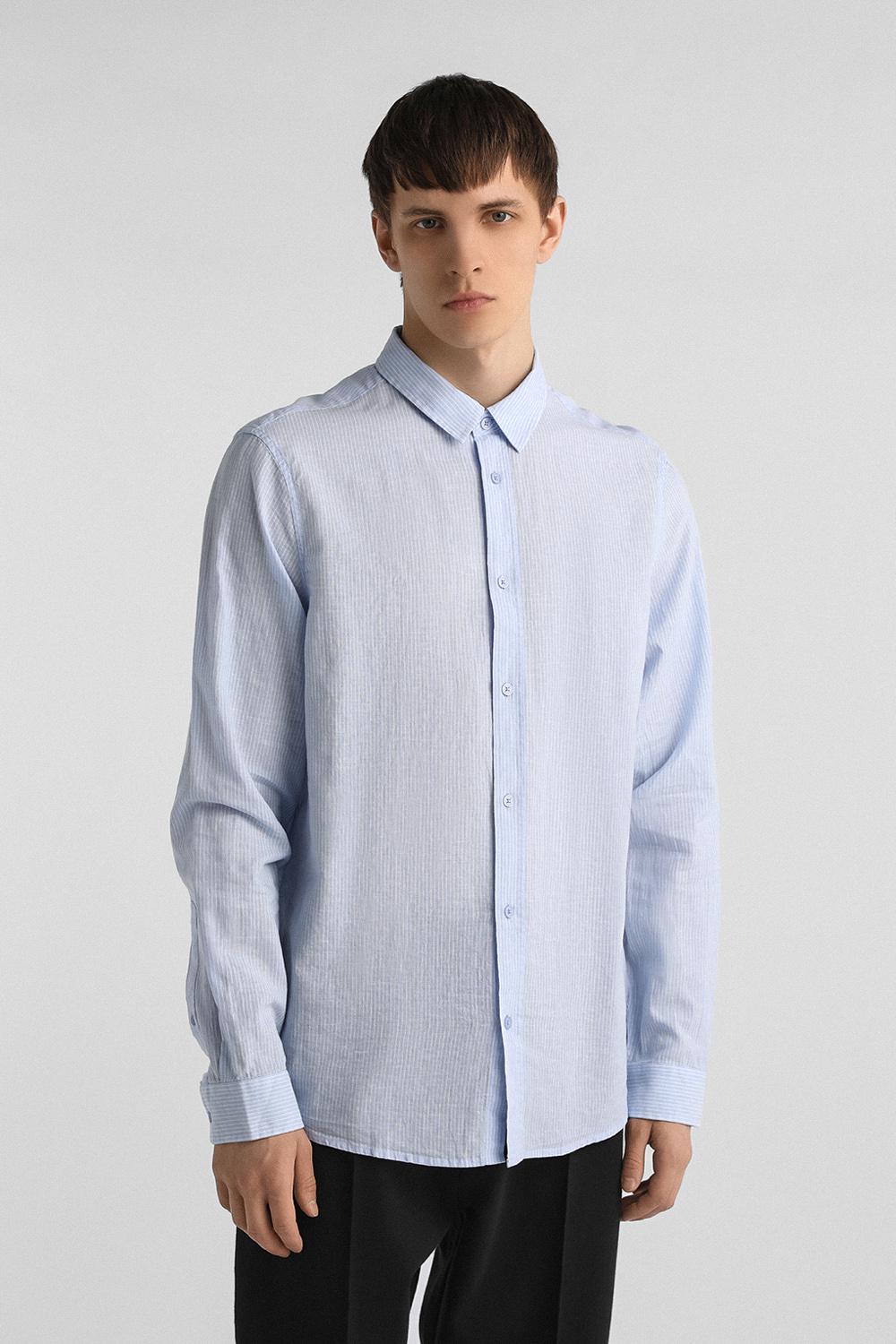 Рубашка из льна и хлопка Oulyss, 6990 руб.