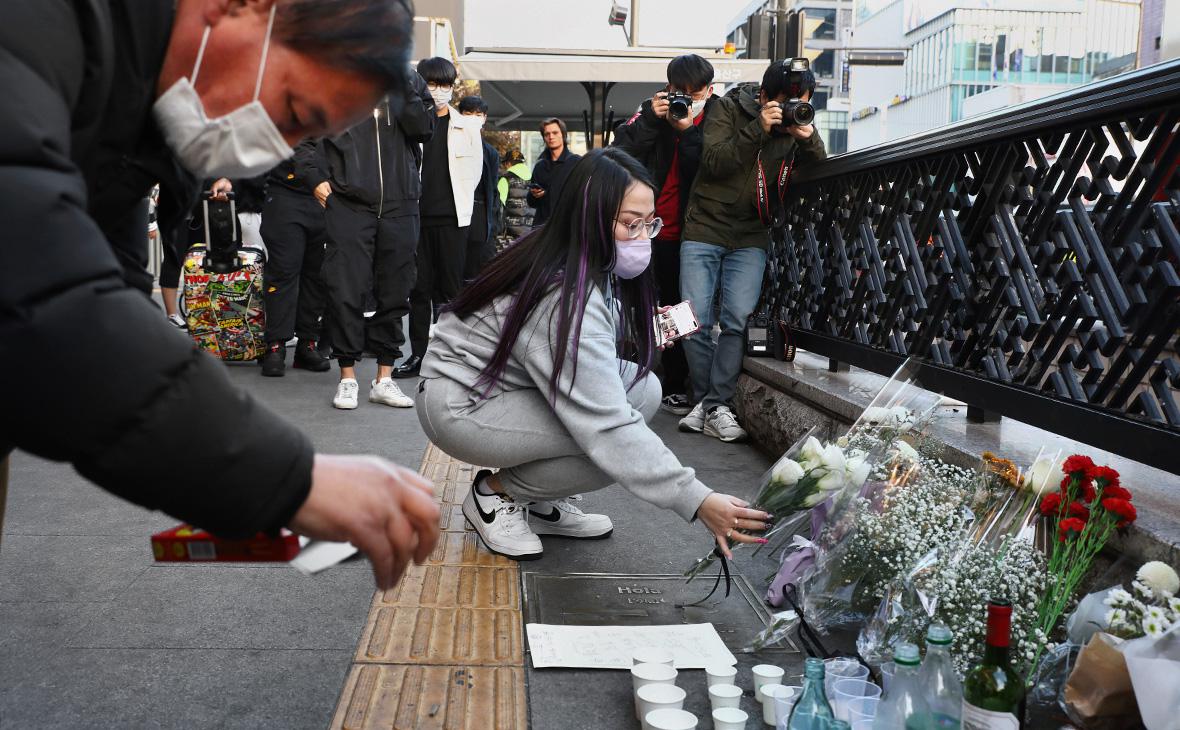 Число погибших при давке в Сеуле россиянок увеличилось до четырех