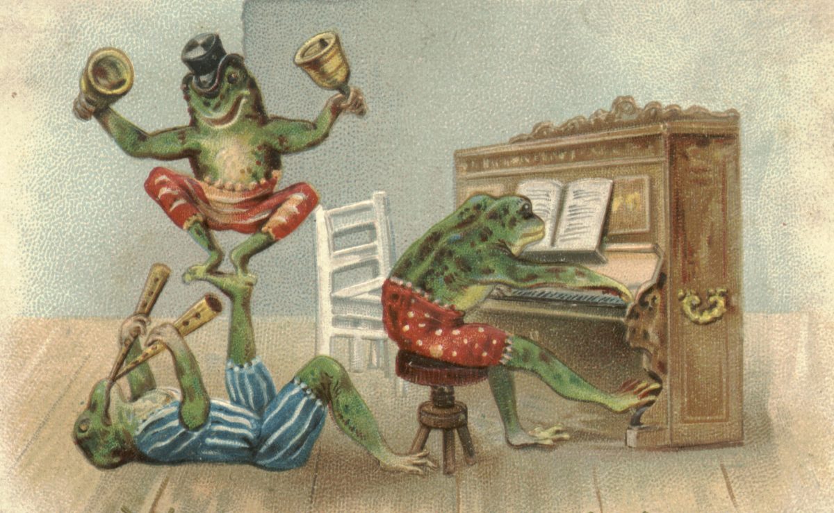 Поздравительные новогодние открытки в странах Европы начала XX века