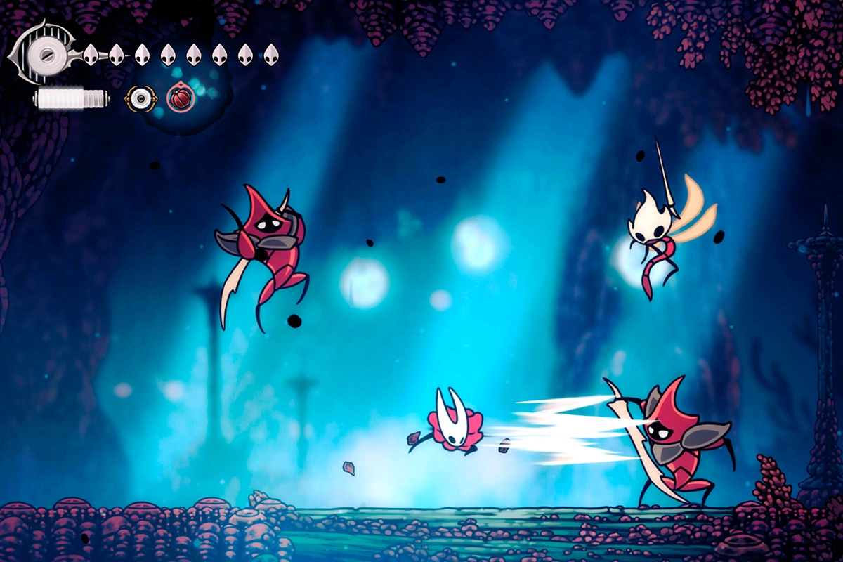 Геймплей игры Hollow Knight: Silksong
