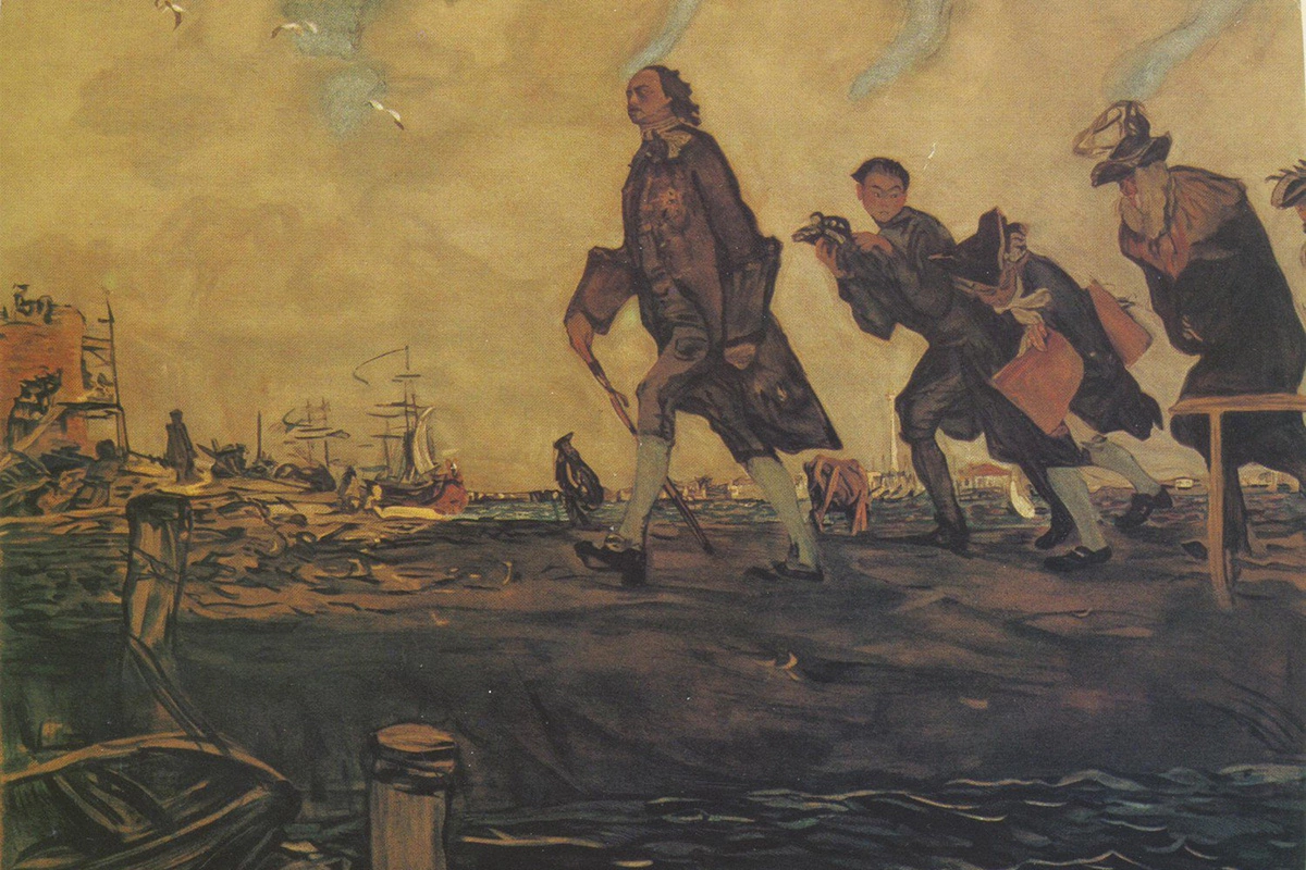 «Петр I» Валентин Серов (1907)